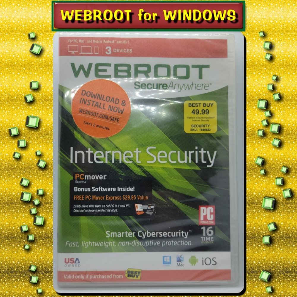 WEBROOT Internet Security {L57}